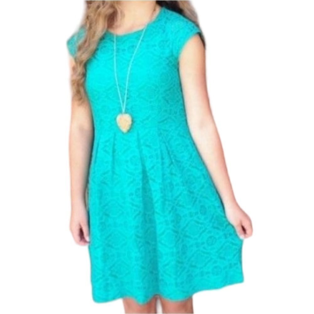 Forever 21 Lace Eyelet Mini Dress